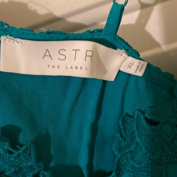 Teal spaghetti strap dress - Picture 4 of 5